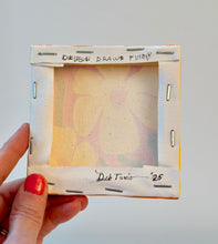 Load image into Gallery viewer, Lazy Daisies Painting - Fundraiser for Greater Goods Charities - Original Mini Painting with Easel