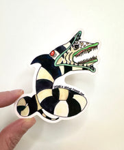 Load image into Gallery viewer, No Feet Polaroid Photo BeetleJuice Ghost Sticker