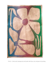 Load image into Gallery viewer, Lazy Daisies Linocut Print - Fundraiser for Doctors Without Borders - Original Prints