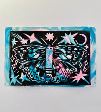 Load image into Gallery viewer, Moonlit Moth Linocut Print - Original Prints