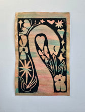 Load image into Gallery viewer, Swan Linocut Print - Original Prints