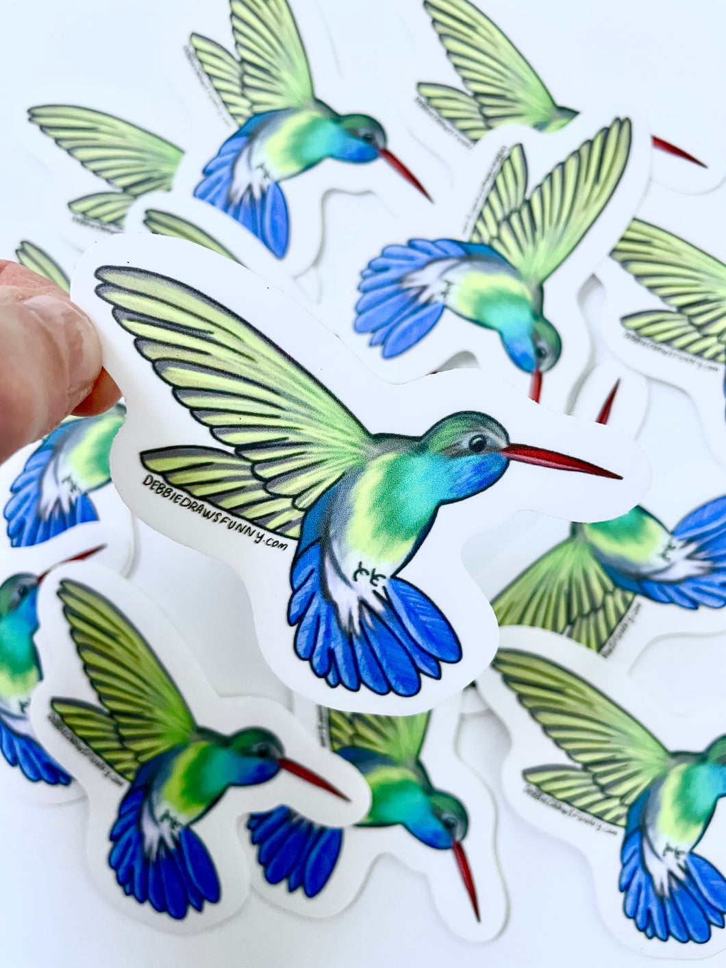 Hummingbird Sticker - Bird Nerd Stickers