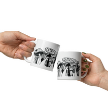 Load image into Gallery viewer, Magical Mushroom Mug - 11 oz ceramic mug