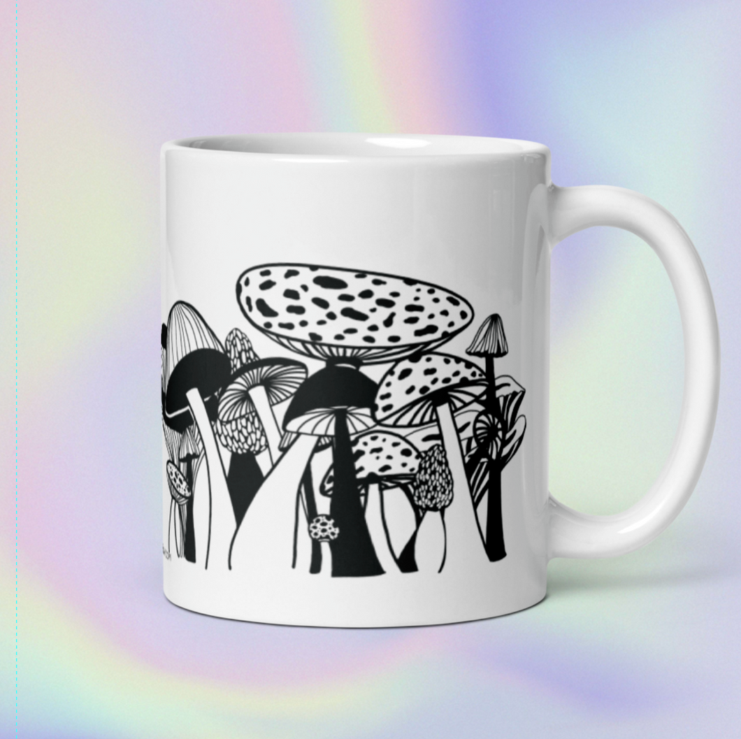 Magical Mushroom Mug - 11 oz ceramic mug