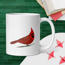Load image into Gallery viewer, Red Cardinal Coffee Mug, Bird Lovers Mug, Gift for Bird Lovers, Bird Nerd mugs
