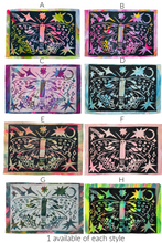 Load image into Gallery viewer, Moonlit Moth Linocut Print - Original Prints