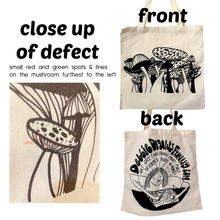 Load image into Gallery viewer, Magical Mushrooms Organic Cotton Tote Bag