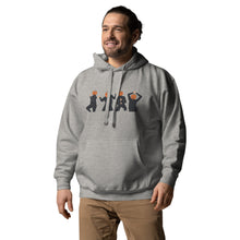 Load image into Gallery viewer, Dancing Pumpkin Dude Hoodie (Gray or White) Unisex Sizing