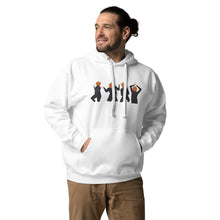 Load image into Gallery viewer, Dancing Pumpkin Dude Hoodie (Gray or White) Unisex Sizing