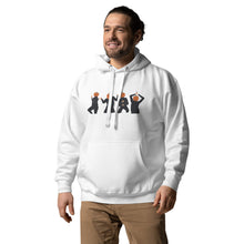 Load image into Gallery viewer, Dancing Pumpkin Dude Hoodie (Gray or White) Unisex Sizing