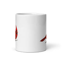 Load image into Gallery viewer, Red Cardinal Coffee Mug, Bird Lovers Mug, Gift for Bird Lovers, Bird Nerd mugs