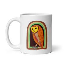 Load image into Gallery viewer, Barn Owl Coffee Mug, Owl Mug, Bird Lover Gifts, Owl Gift, Bird Nerd Mug