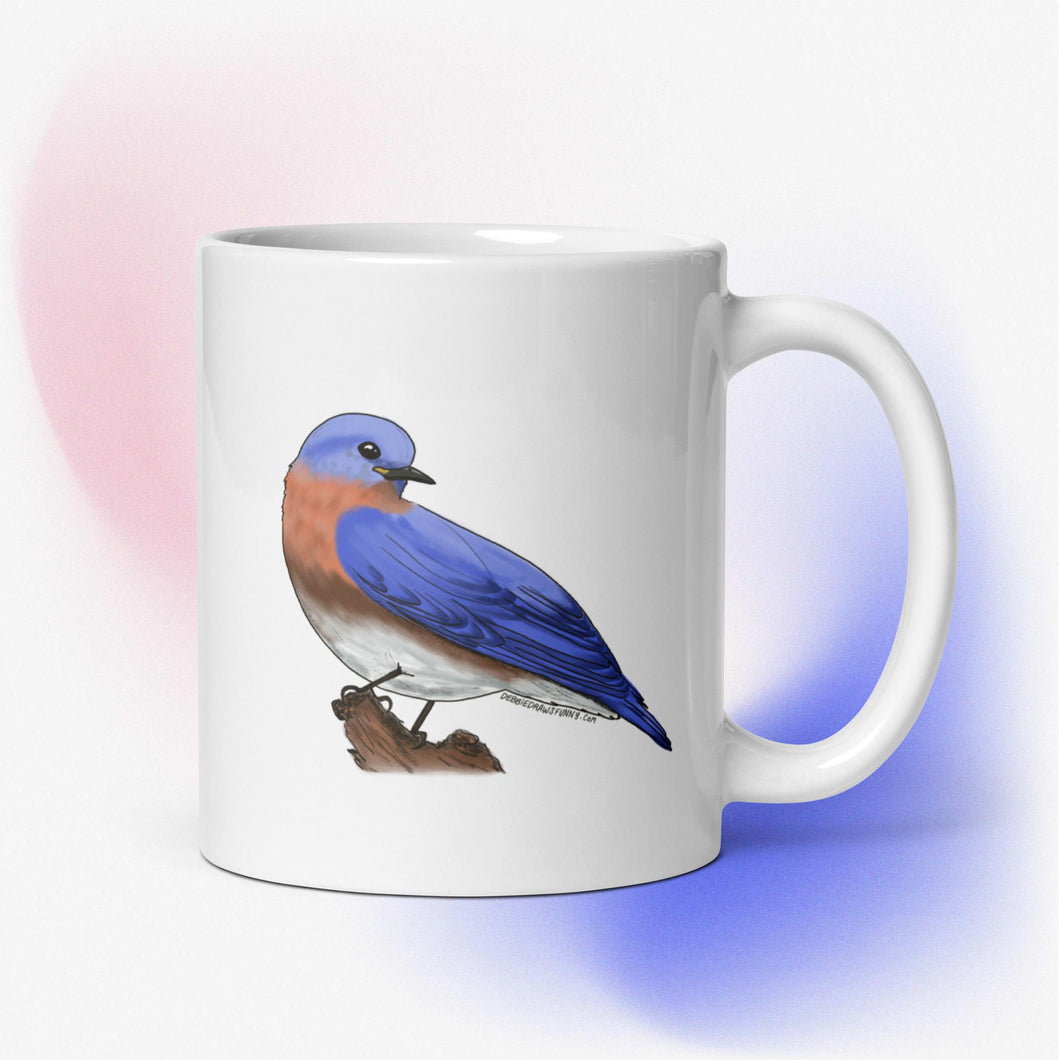 Eastern Bluebird Ceramic Mug