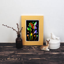 Load image into Gallery viewer, Wildflowers in Technicolor #2 5 x 7 inch Art Print Wall Art