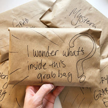 Load image into Gallery viewer, Mystery Grab Bag of 10 Cards and Stickers! Seconds Sale Stationery!