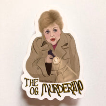 Load image into Gallery viewer, The OG Murderino Murder She Wrote Fan Vinyl Sticker