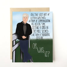 Load image into Gallery viewer, Keith Morrison Dateline Parody - A Very Suspicious Card... Murderino Card - Murder Mystery