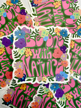 Load image into Gallery viewer, Be One With Nature Hippie Sticker