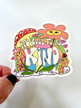 Load image into Gallery viewer, It's Cool To Be Kind Vinyl Sticker