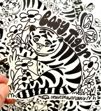 Load image into Gallery viewer, Easy Tiger Cute Tiger Vinyl Sticker