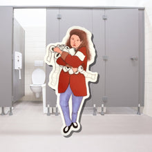 Load image into Gallery viewer, Elaine Toilet Paper Spare A Square Sticker