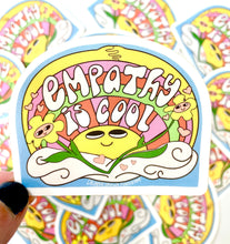 Load image into Gallery viewer, Empathy Is Cool Vinyl Sticker
