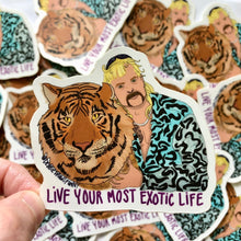 Load image into Gallery viewer, Joe Exotic Tiger King Vinyl Sticker