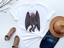 Load image into Gallery viewer, Mothman "I'm Bad News" Unisex T-shirt
