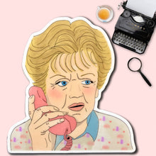 Load image into Gallery viewer, Murder, She Wondered Vinyl Sticker