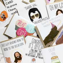 Load image into Gallery viewer, Mystery Grab Bag of 10 Cards and Stickers! Seconds Sale Stationery!