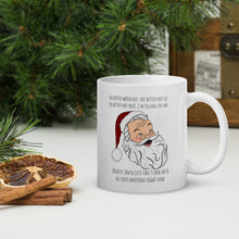 Load image into Gallery viewer, Santa Can&#39;t Deal with Your Emotions mug
