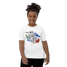 Load image into Gallery viewer, NEW! I'm a Bird Nerd Youth Short Sleeve T-Shirt