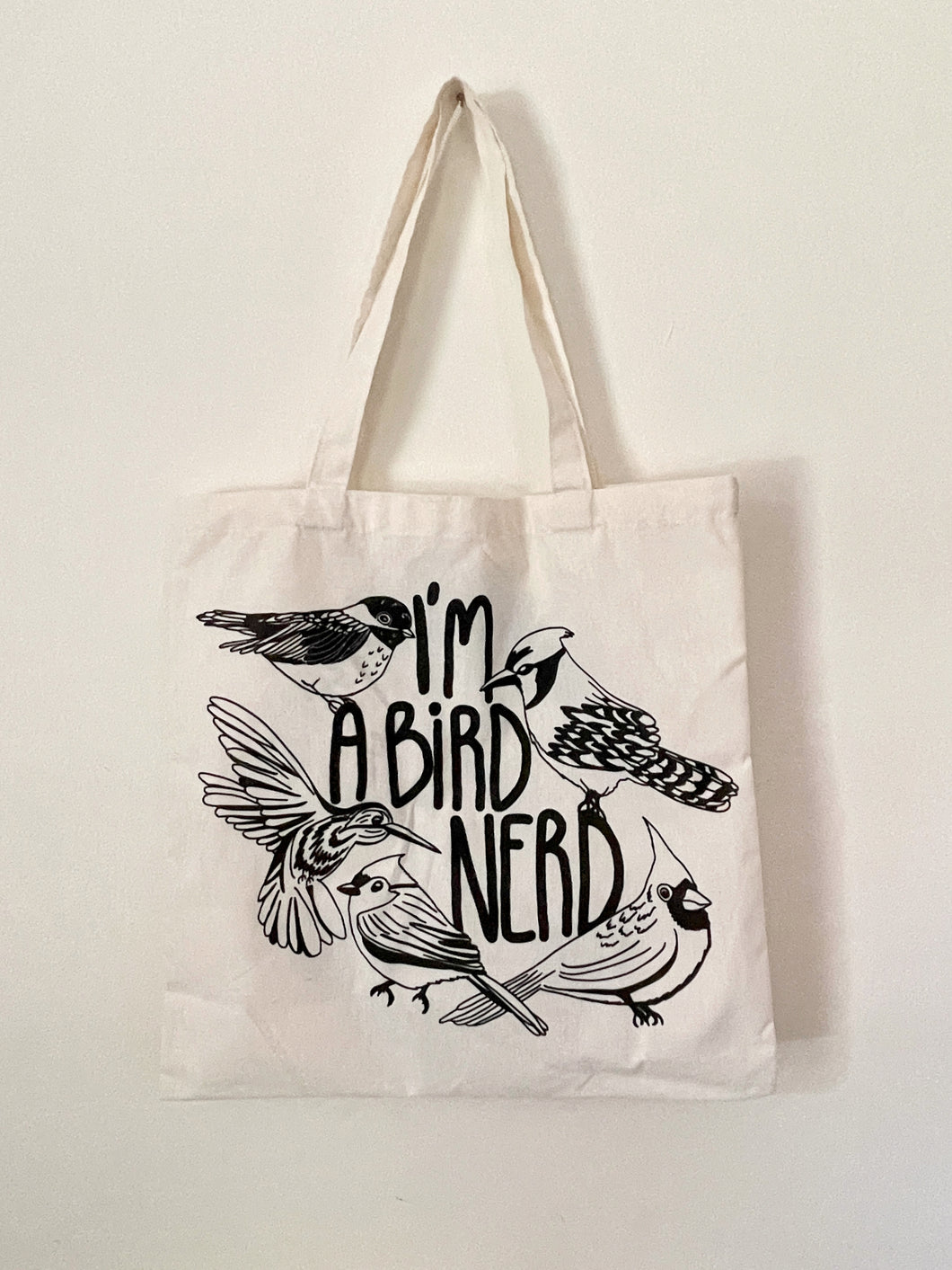 I'm A Bird Nerd Organic Cotton Tote Bag