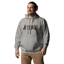 Load image into Gallery viewer, Dancing Pumpkin Dude Hoodie (Gray or White) Unisex Sizing
