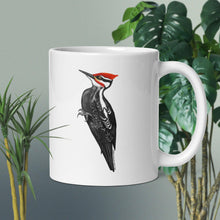 Load image into Gallery viewer, Pileated Woodpecker coffee mug
