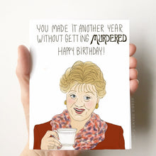 Load image into Gallery viewer, Murder Birthday Card
