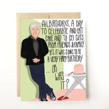 Load image into Gallery viewer, Dateline&#39;s Keith Morrison Parody Birthday Card - Murder Mystery - Murderino
