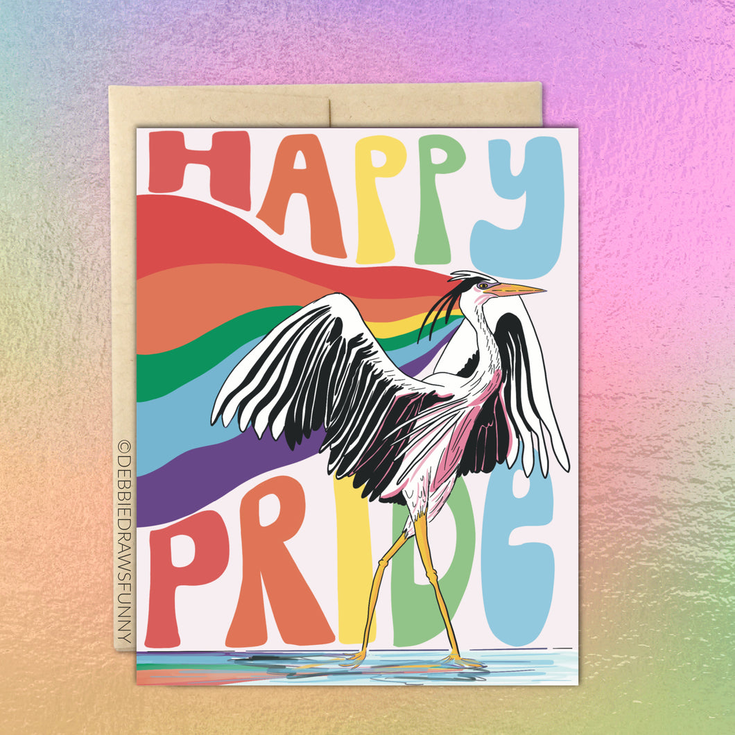 Happy Pride, Love & Friendship Card, Pride Card