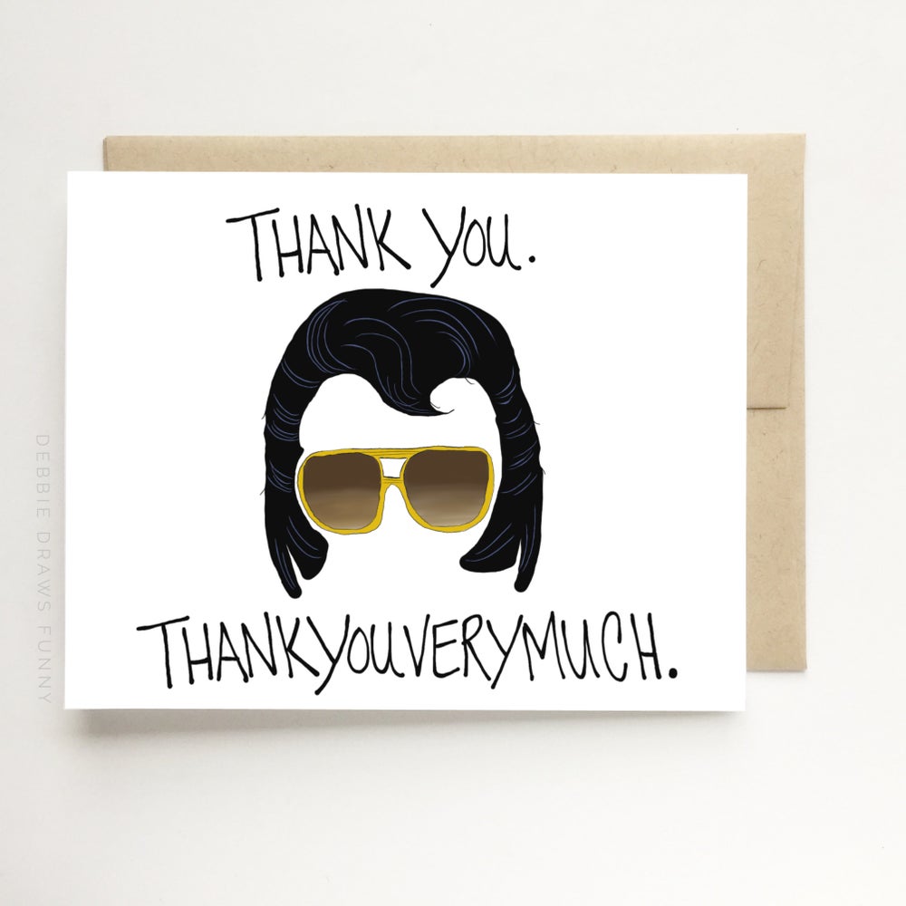 The King Thank You Card