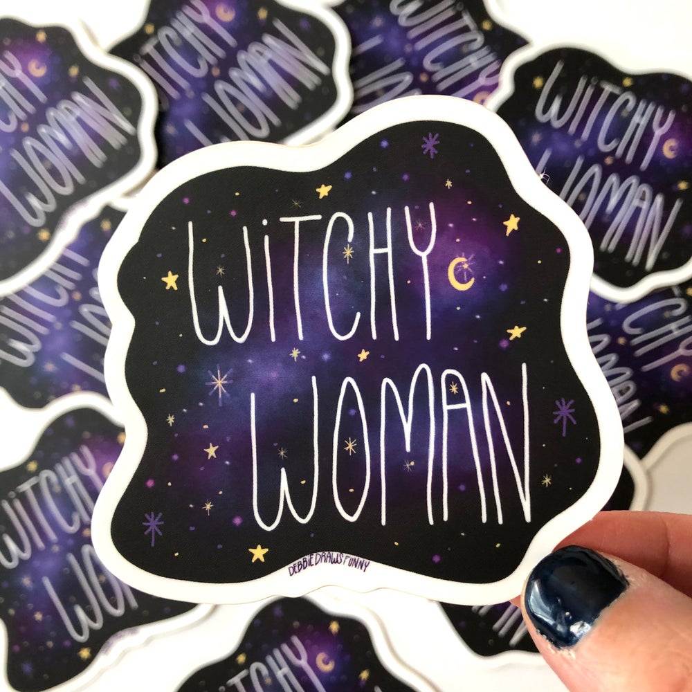 Witchy Woman Magickal Vinyl Sticker